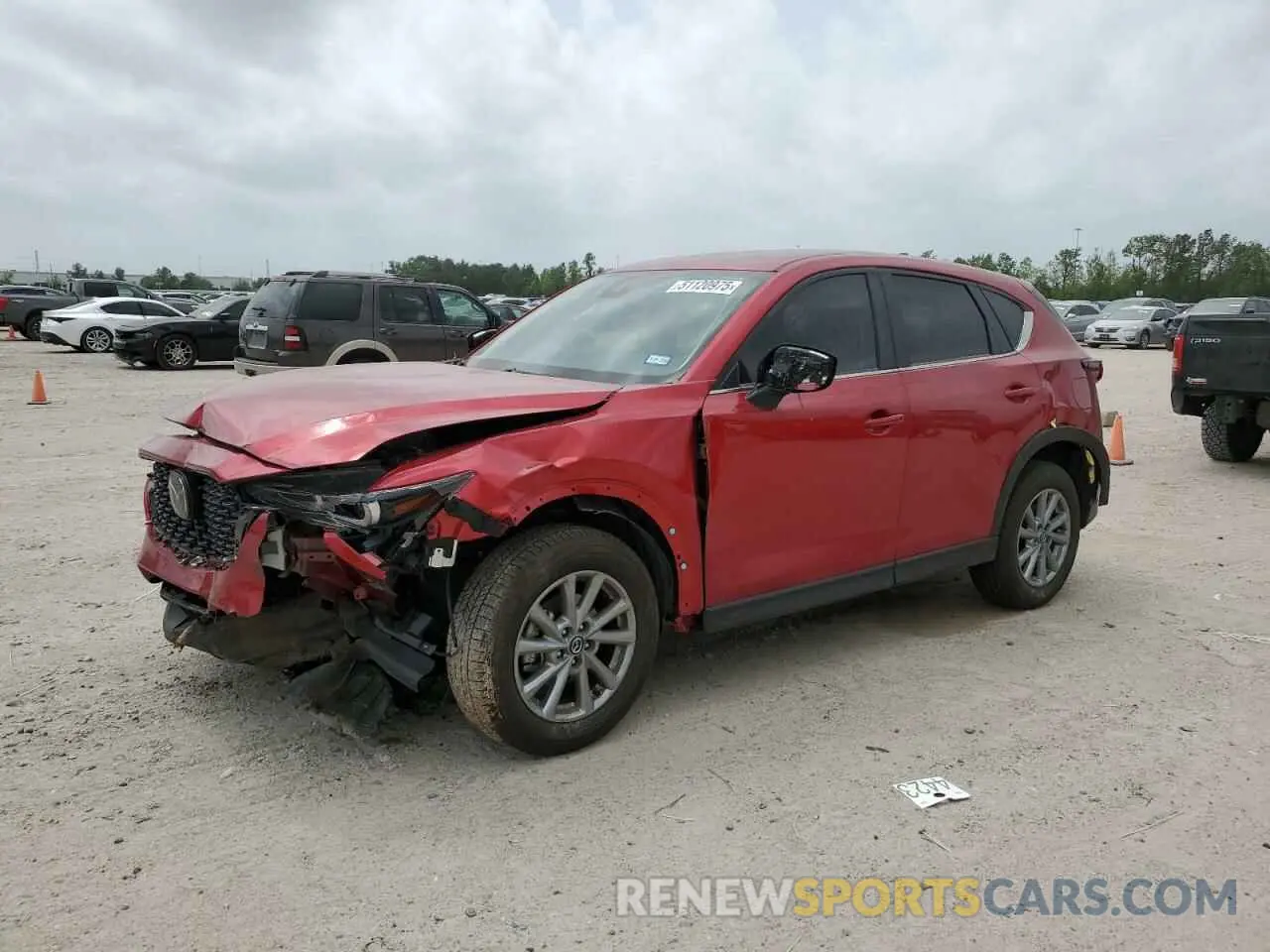 1 fotografías del automóvil dañado JM3KFBBM0P0286324 MAZDA CX-5 SELEC 2023