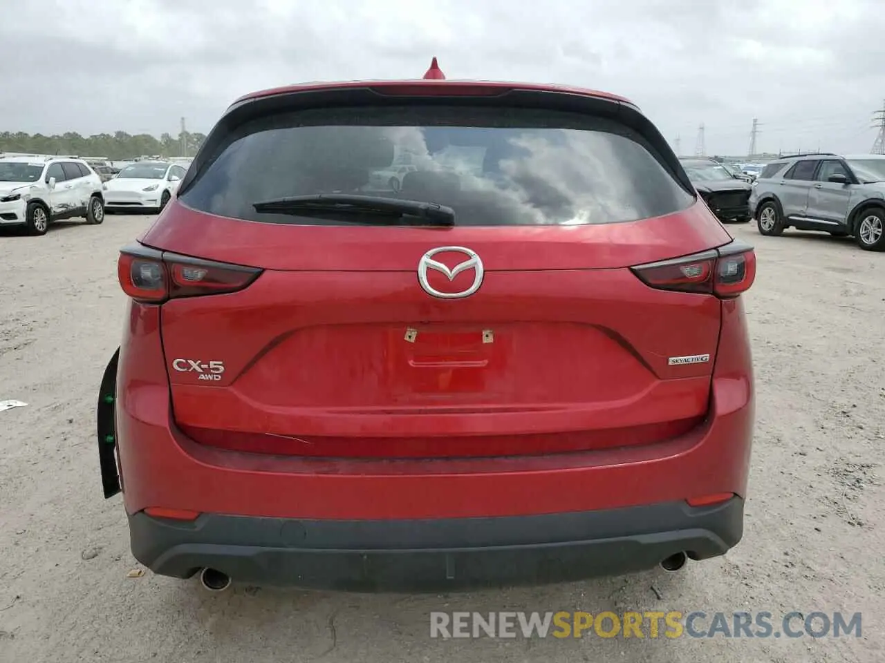 6 fotografías del automóvil dañado JM3KFBBM0P0286324 MAZDA CX-5 SELEC 2023