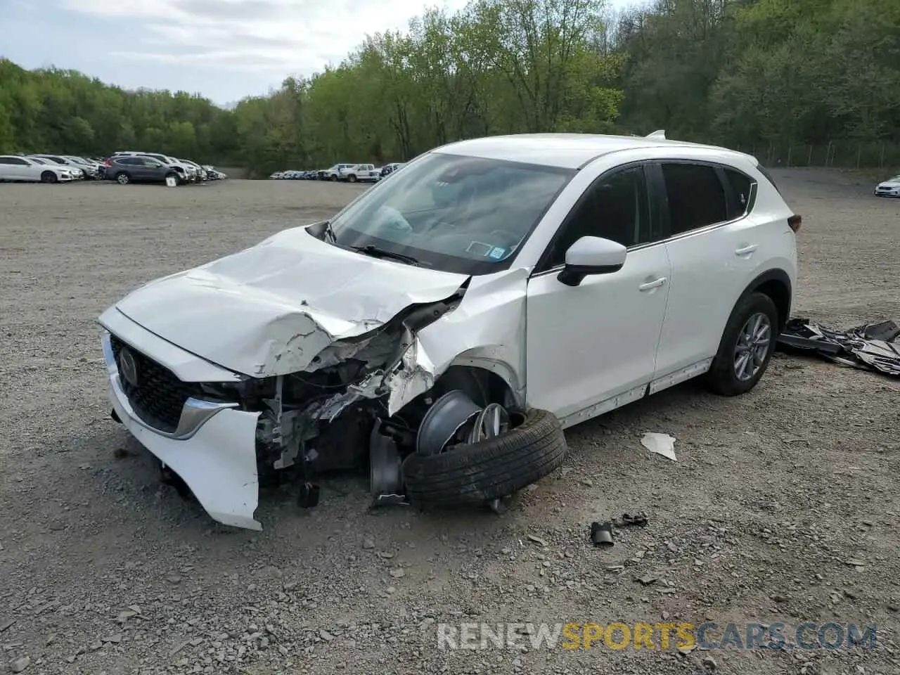 1 fotografías del automóvil dañado JM3KFBBM1P0165429 MAZDA CX-5 SELEC 2023
