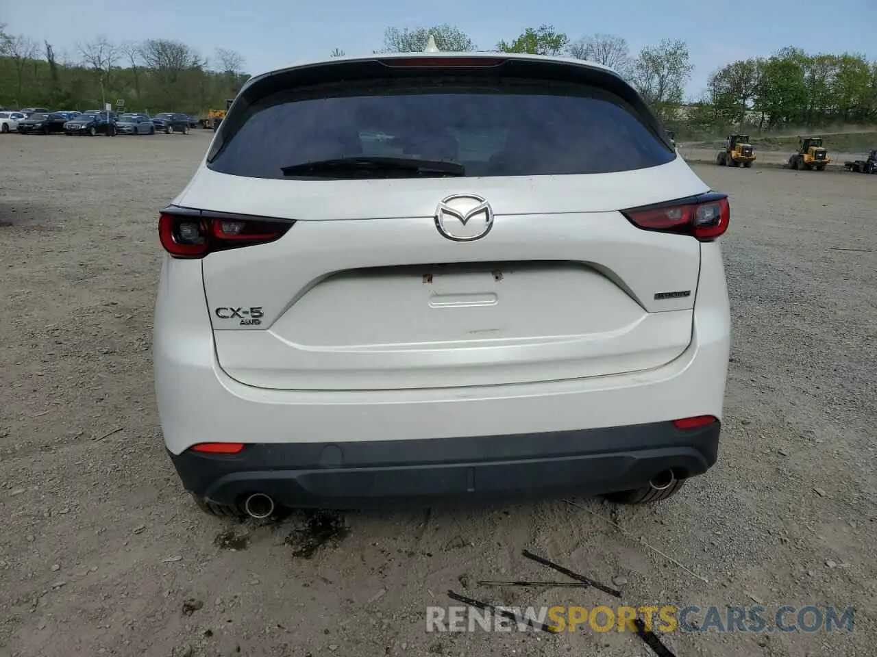6 fotografías del automóvil dañado JM3KFBBM1P0165429 MAZDA CX-5 SELEC 2023
