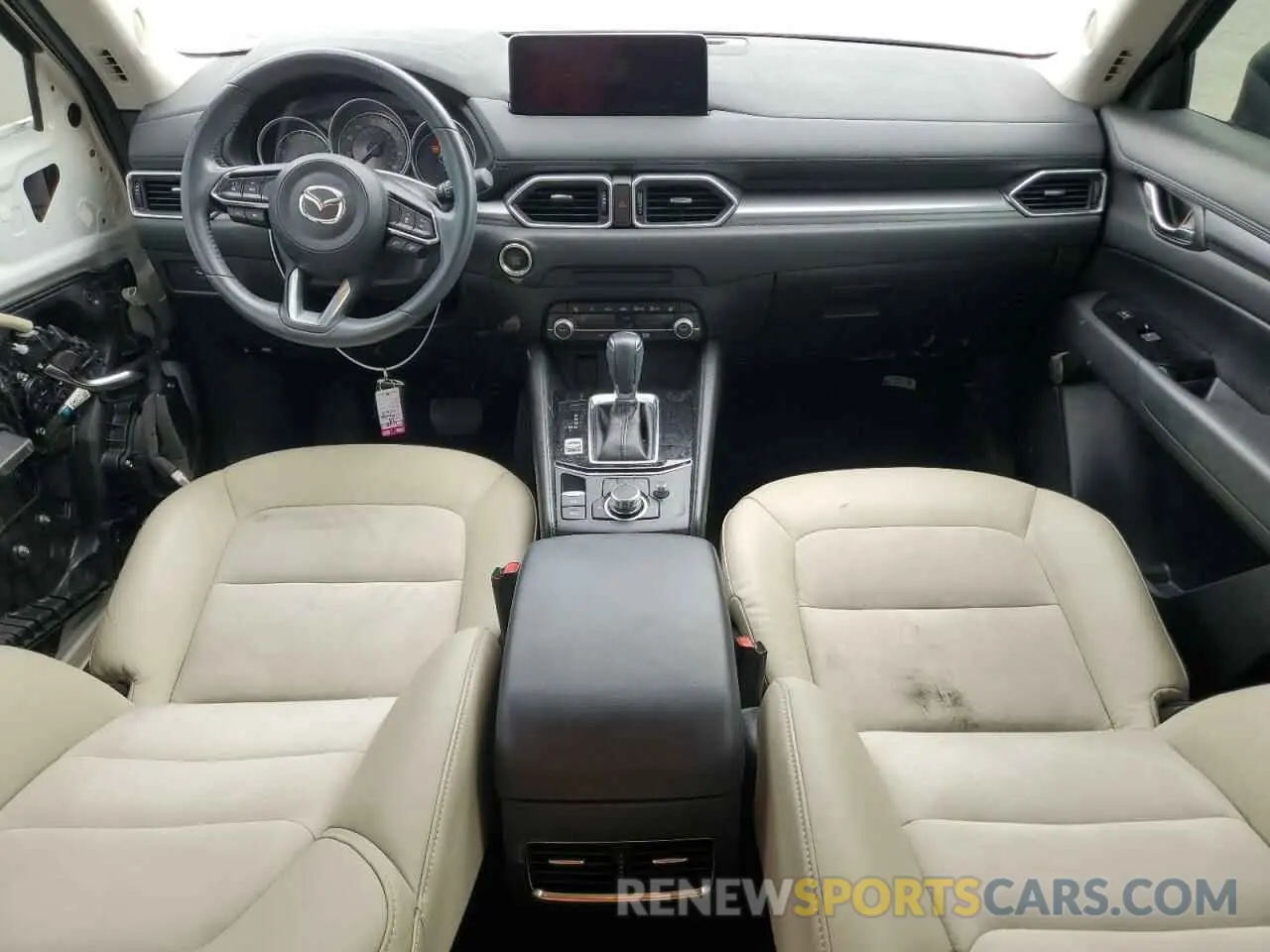 8 fotografías del automóvil dañado JM3KFBBM3P0145070 MAZDA CX-5 SELEC 2023