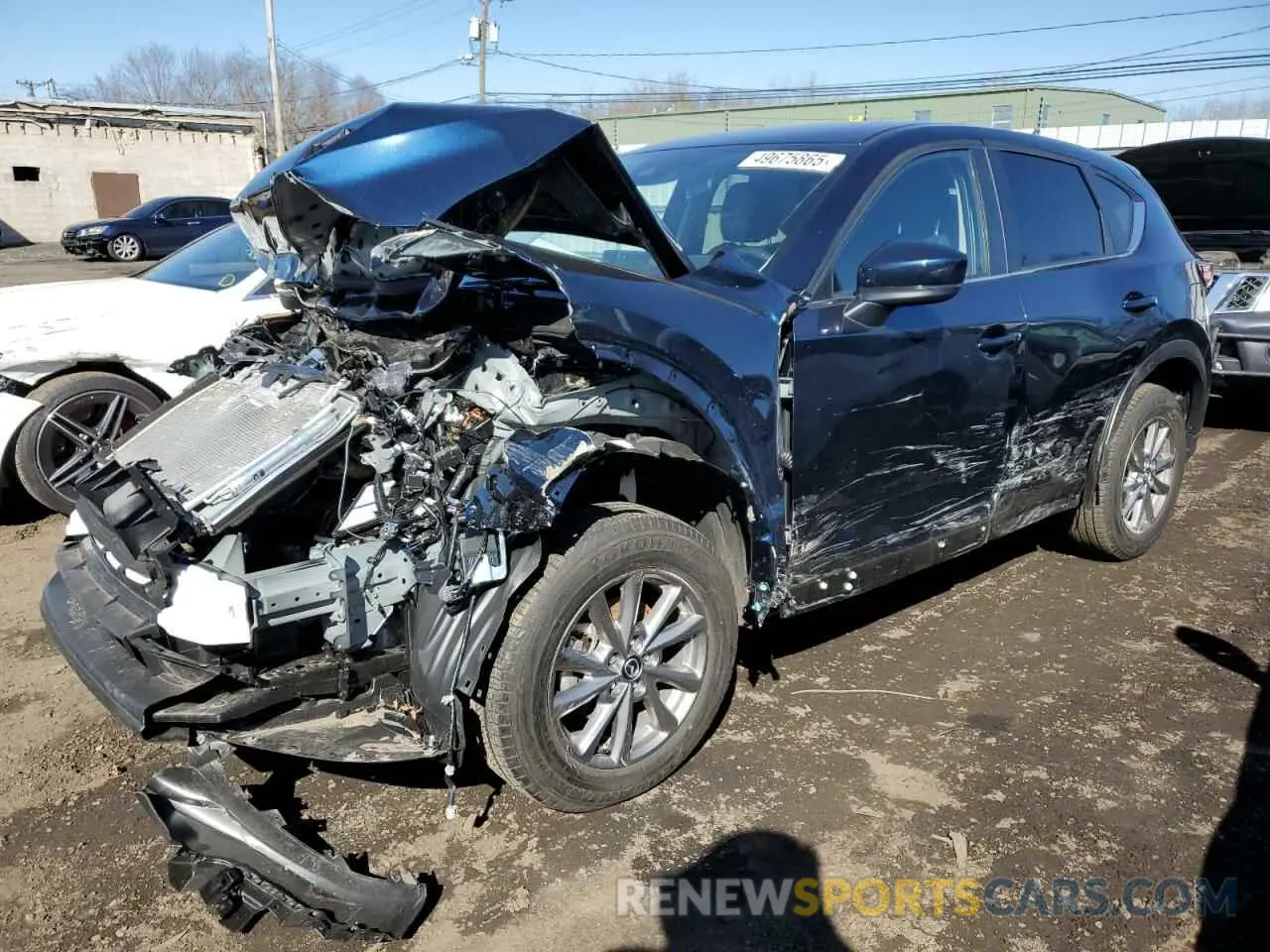 1 fotografías del automóvil dañado JM3KFBBM3P0277407 MAZDA CX-5 SELEC 2023
