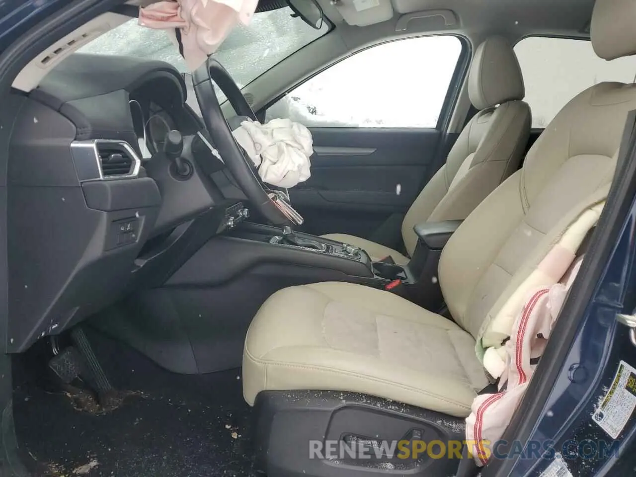 7 fotografías del automóvil dañado JM3KFBBM4P0280946 MAZDA CX-5 SELEC 2023