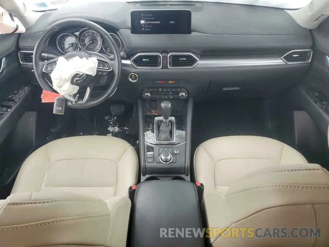8 fotografías del automóvil dañado JM3KFBBM4P0280946 MAZDA CX-5 SELEC 2023