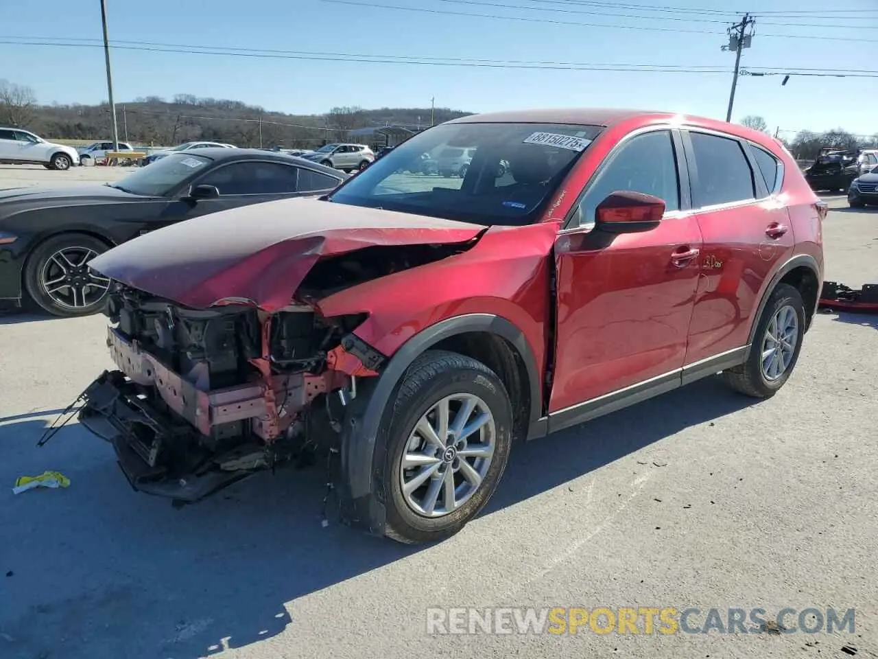 1 fotografías del automóvil dañado JM3KFBBM5P0262424 MAZDA CX-5 SELEC 2023