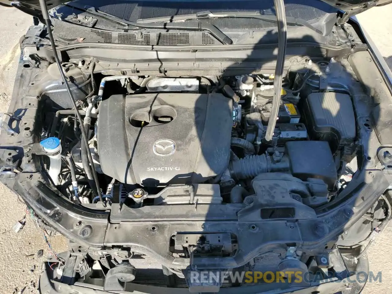 12 fotografías del automóvil dañado JM3KFBBM7P0143628 MAZDA CX-5 SELEC 2023