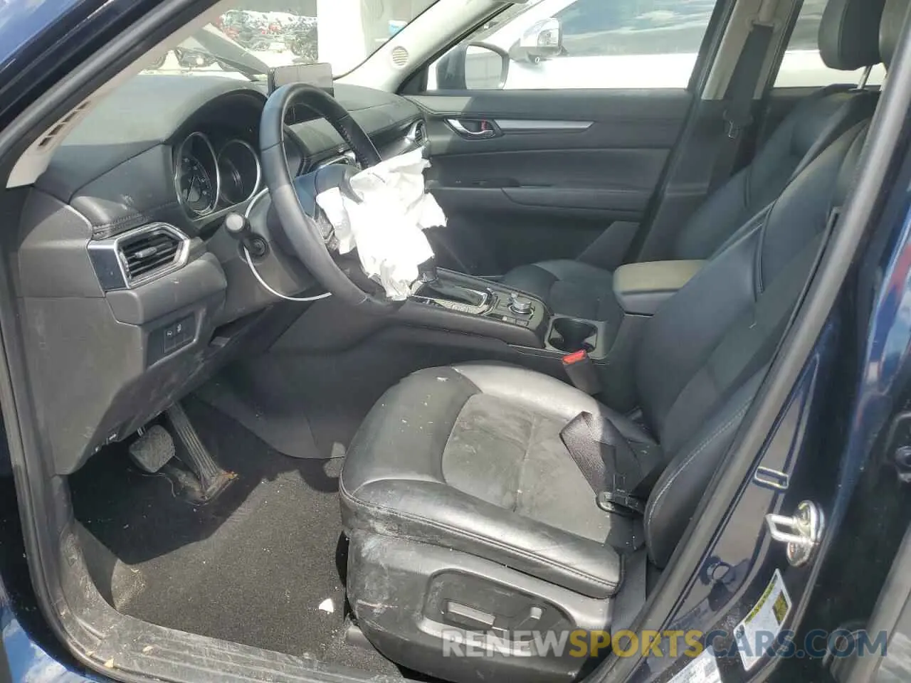 7 fotografías del automóvil dañado JM3KFBBM7P0212575 MAZDA CX-5 SELEC 2023
