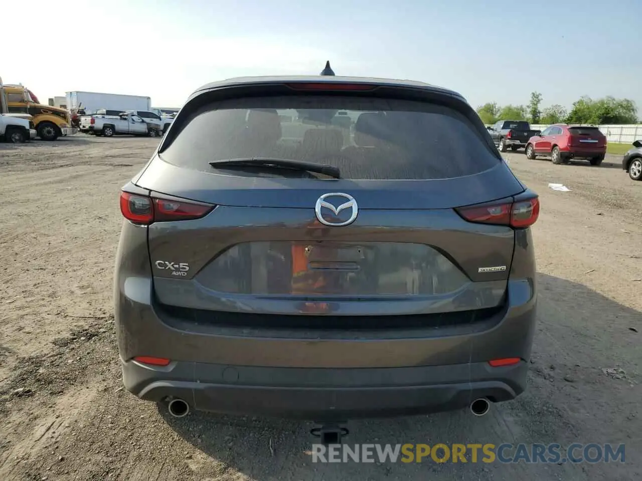 6 fotografías del automóvil dañado JM3KFBBM7P0260674 MAZDA CX-5 SELEC 2023