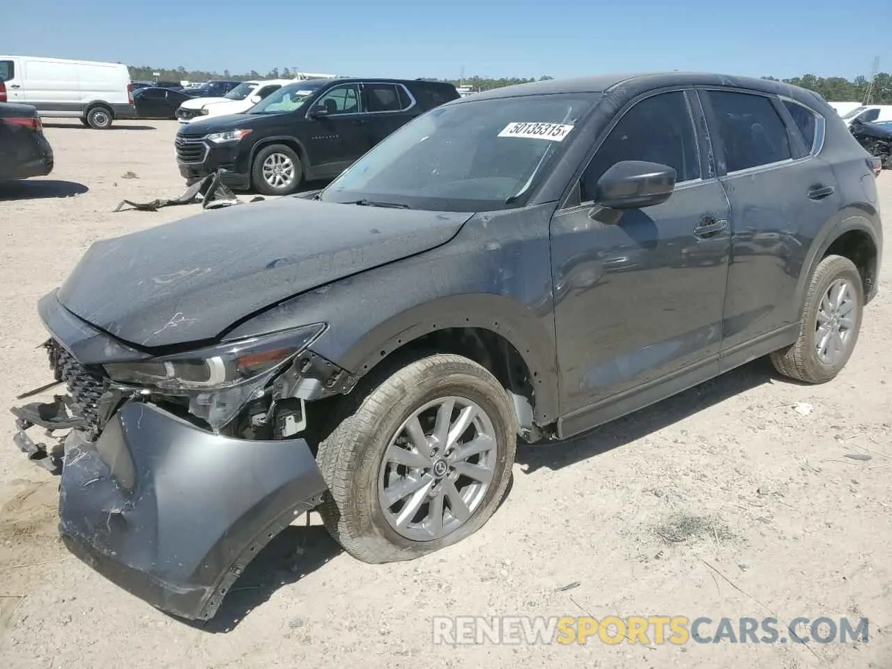 1 fotografías del automóvil dañado JM3KFBBM9P0106788 MAZDA CX-5 SELEC 2023