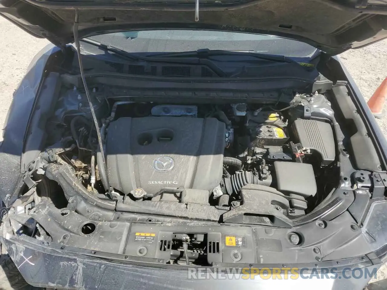 12 fotografías del automóvil dañado JM3KFBBM9P0106788 MAZDA CX-5 SELEC 2023