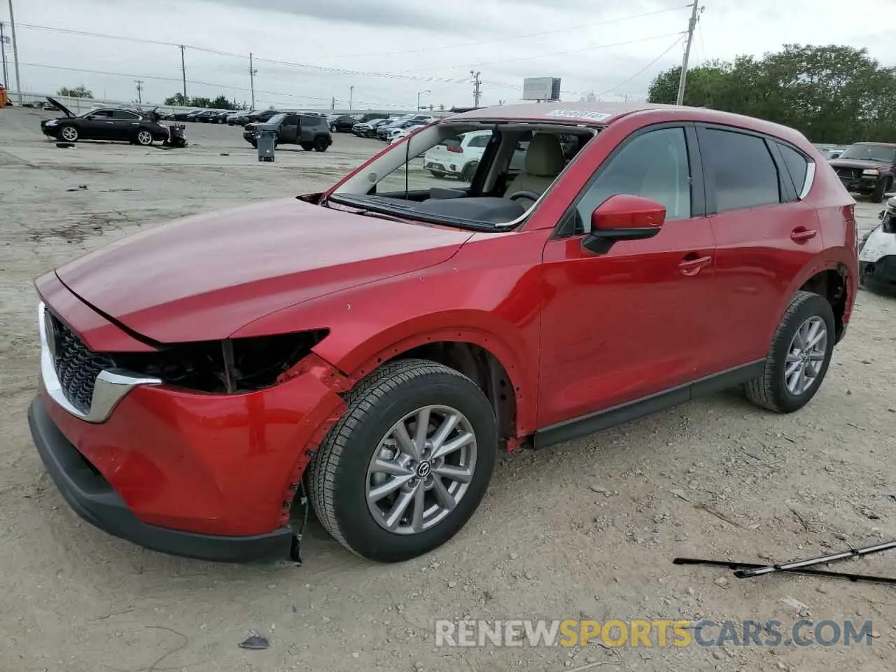 1 fotografías del automóvil dañado JM3KFBBM9P0149169 MAZDA CX-5 SELEC 2023