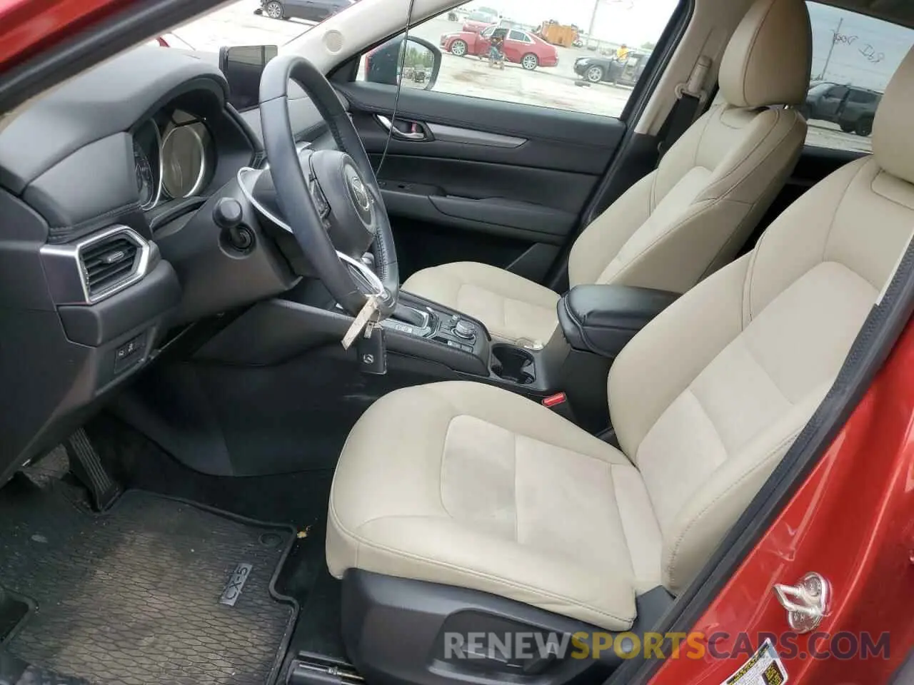 7 fotografías del automóvil dañado JM3KFBBM9P0149169 MAZDA CX-5 SELEC 2023