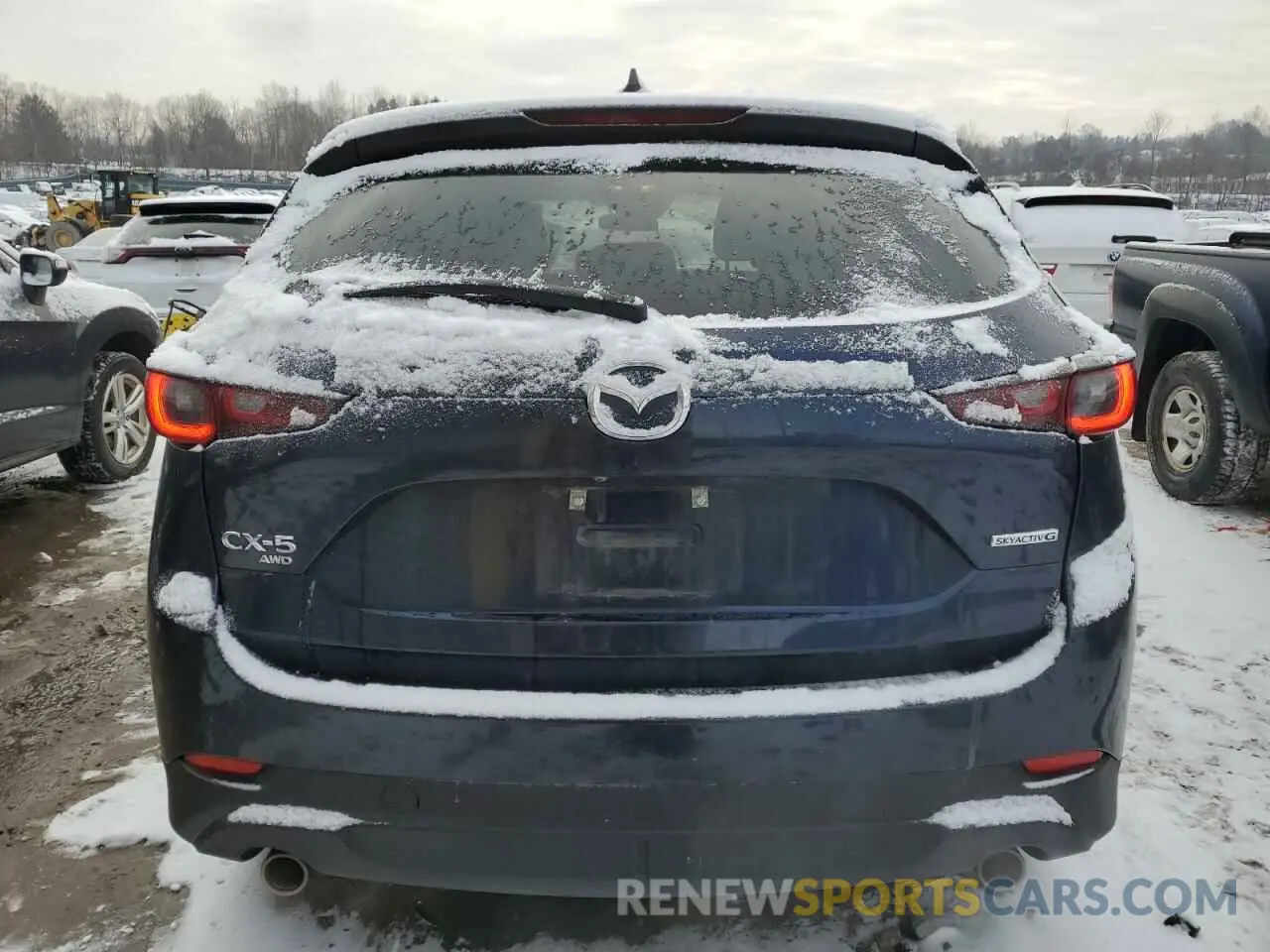 6 fotografías del automóvil dañado JM3KFBBM9P0216272 MAZDA CX-5 SELEC 2023