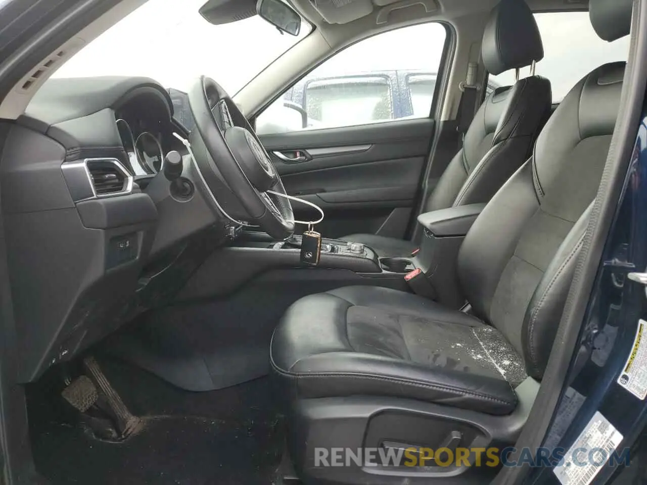 7 fotografías del automóvil dañado JM3KFBBM9P0216272 MAZDA CX-5 SELEC 2023