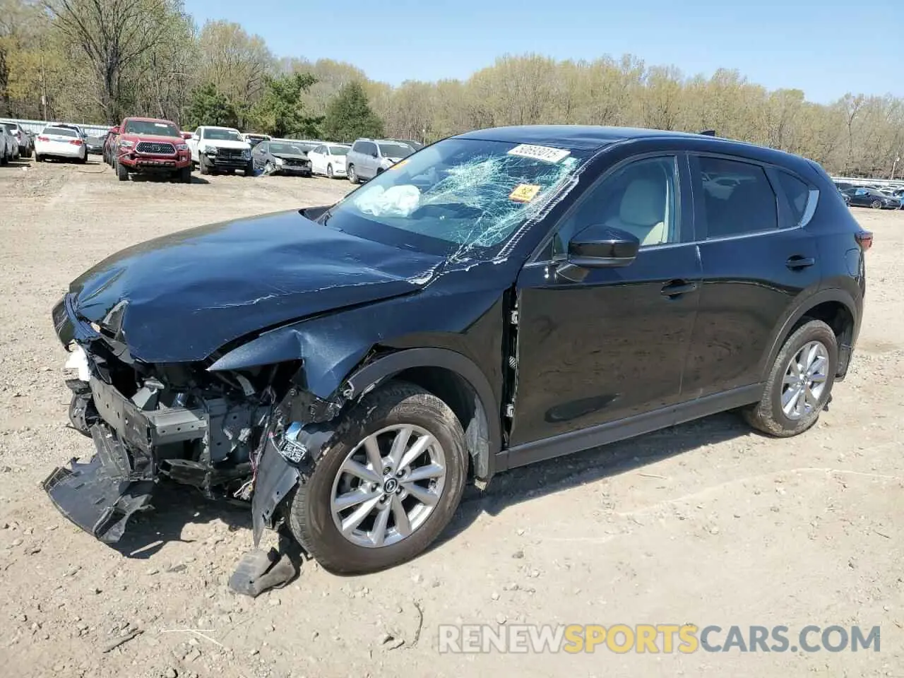 1 fotografías del automóvil dañado JM3KFBBM9P0221942 MAZDA CX-5 SELEC 2023