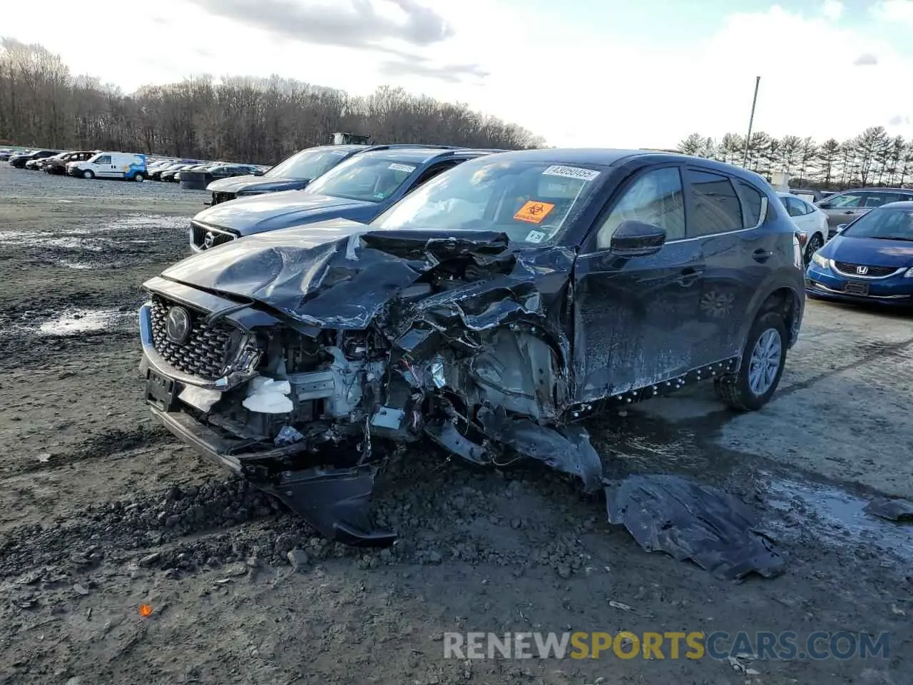 1 fotografías del automóvil dañado JM3KFBBM9P0248543 MAZDA CX-5 SELEC 2023