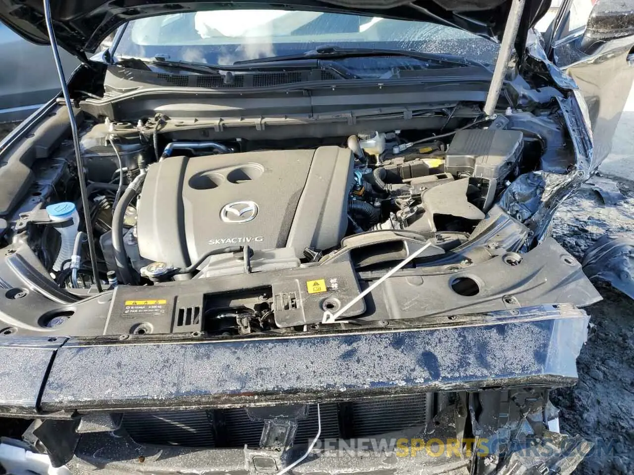 11 fotografías del automóvil dañado JM3KFBBM9P0248543 MAZDA CX-5 SELEC 2023