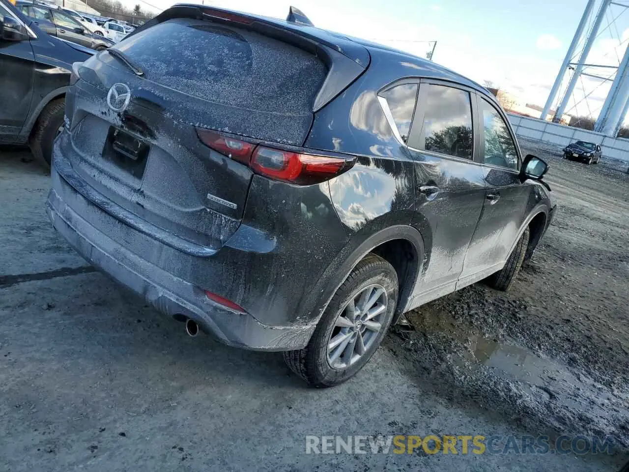 3 fotografías del automóvil dañado JM3KFBBM9P0248543 MAZDA CX-5 SELEC 2023
