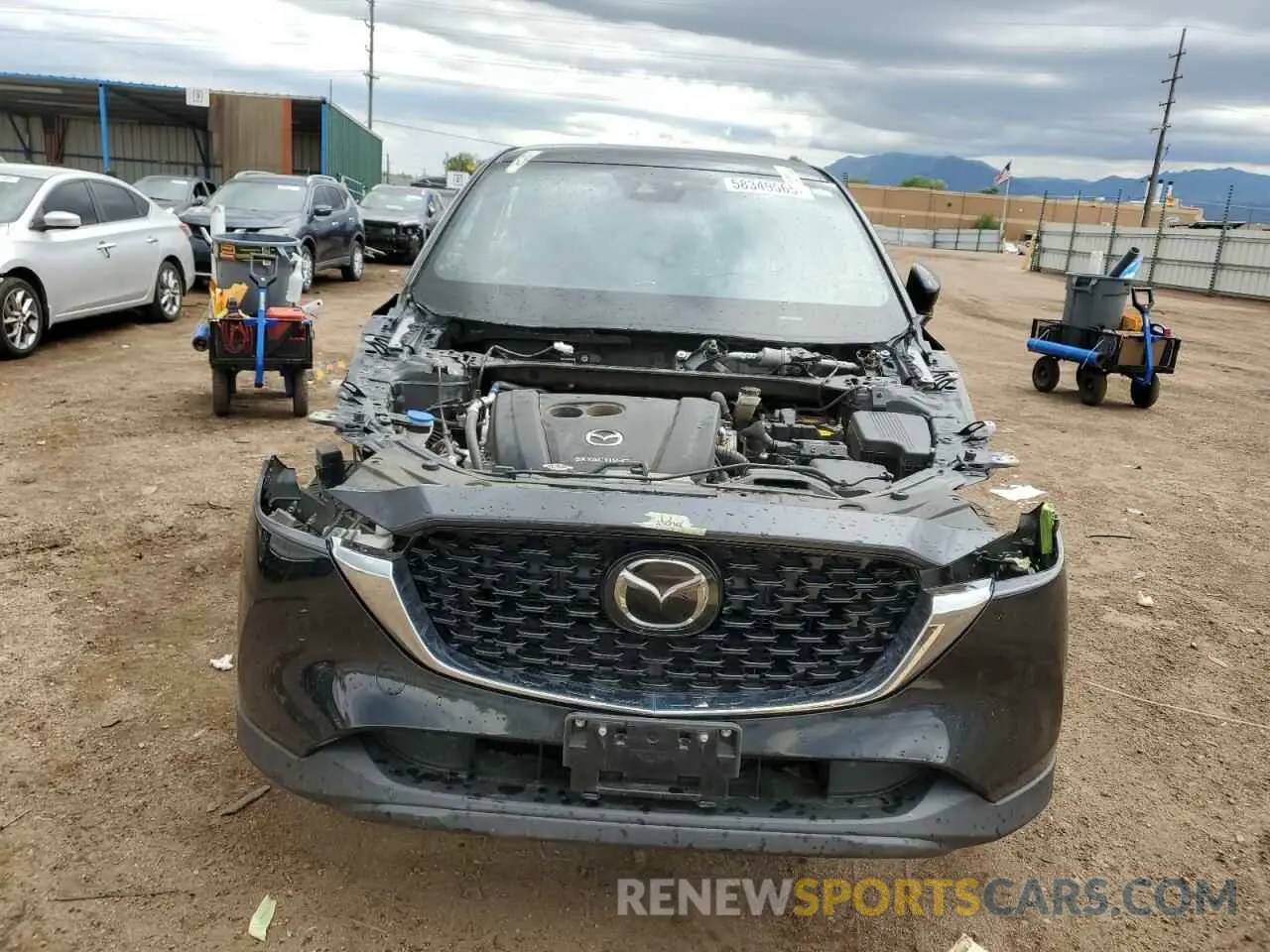 5 fotografías del automóvil dañado JM3KFBBMXP0111689 MAZDA CX-5 SELEC 2023