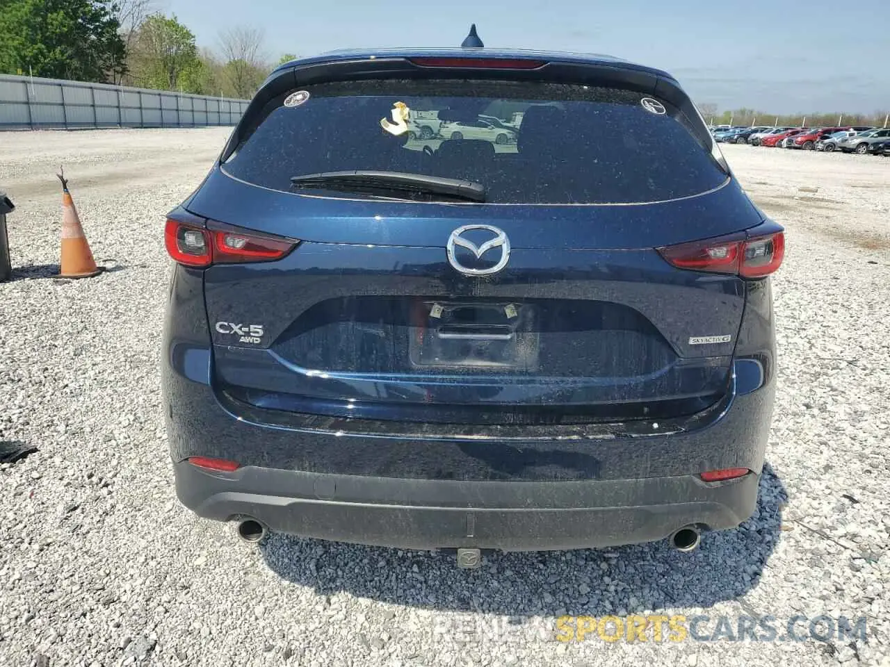 6 fotografías del automóvil dañado JM3KFBBMXP0169852 MAZDA CX-5 SELEC 2023