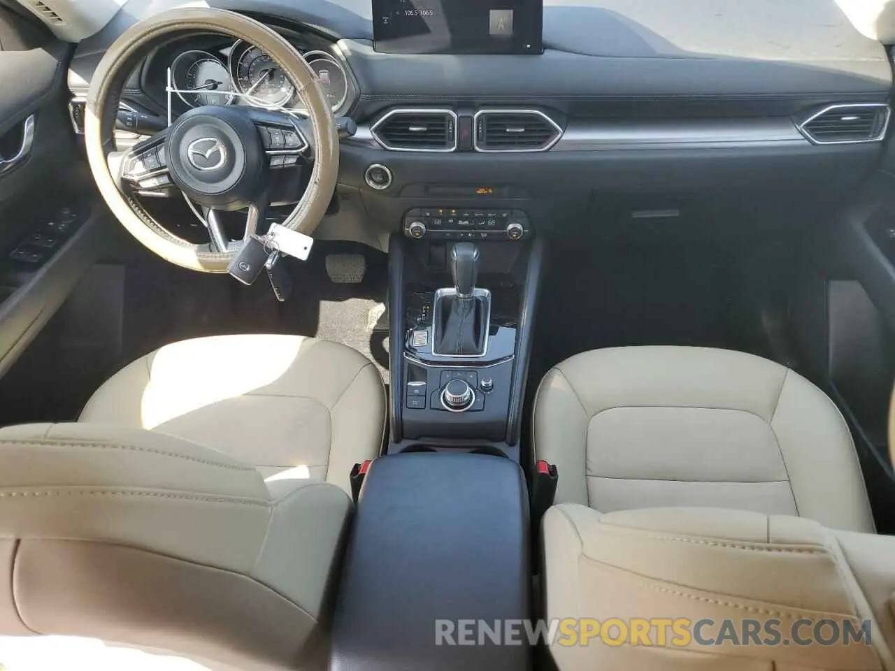 8 fotografías del automóvil dañado JM3KFBBMXP0169852 MAZDA CX-5 SELEC 2023
