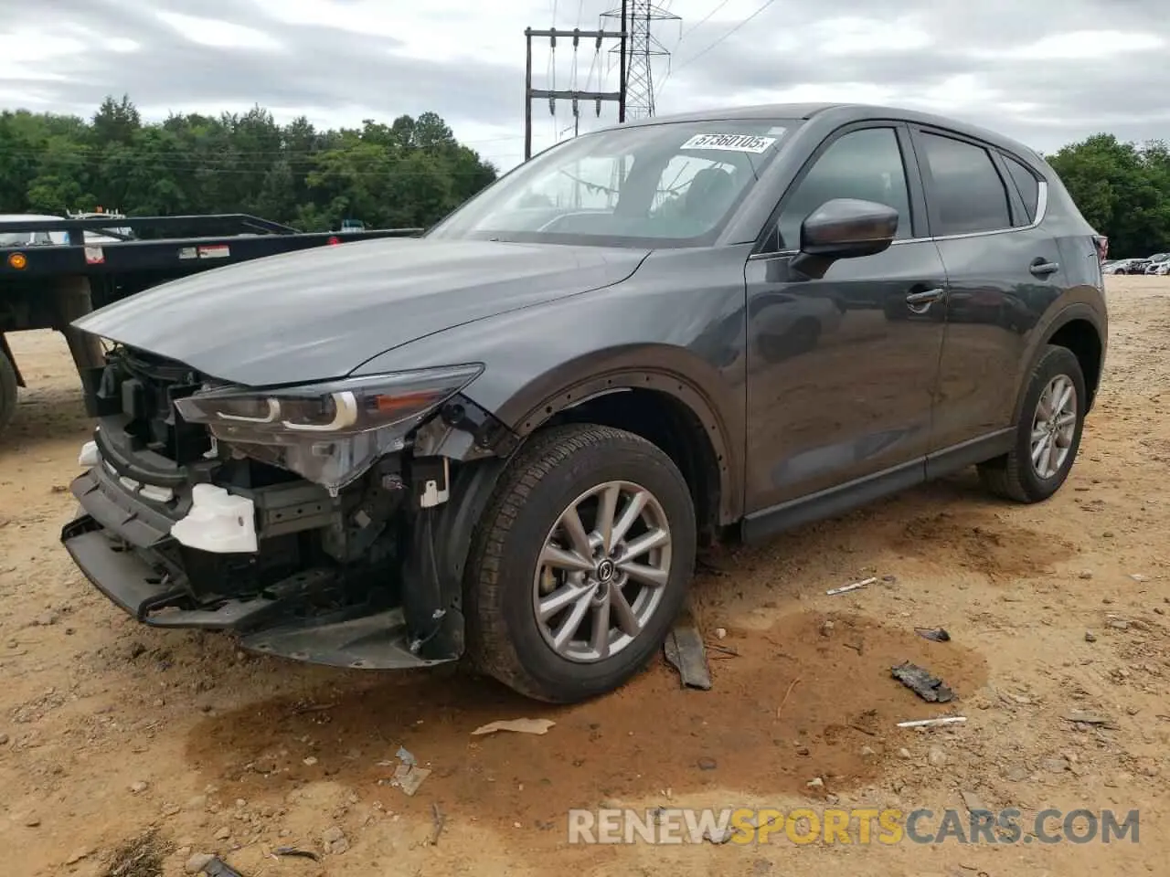 1 fotografías del automóvil dañado JM3KFBBMXP0209427 MAZDA CX-5 SELEC 2023