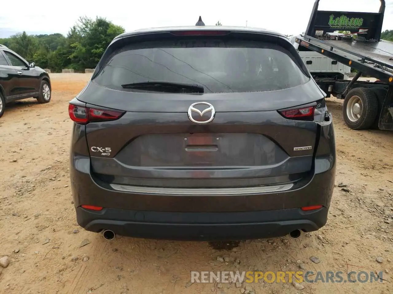 6 fotografías del automóvil dañado JM3KFBBMXP0209427 MAZDA CX-5 SELEC 2023