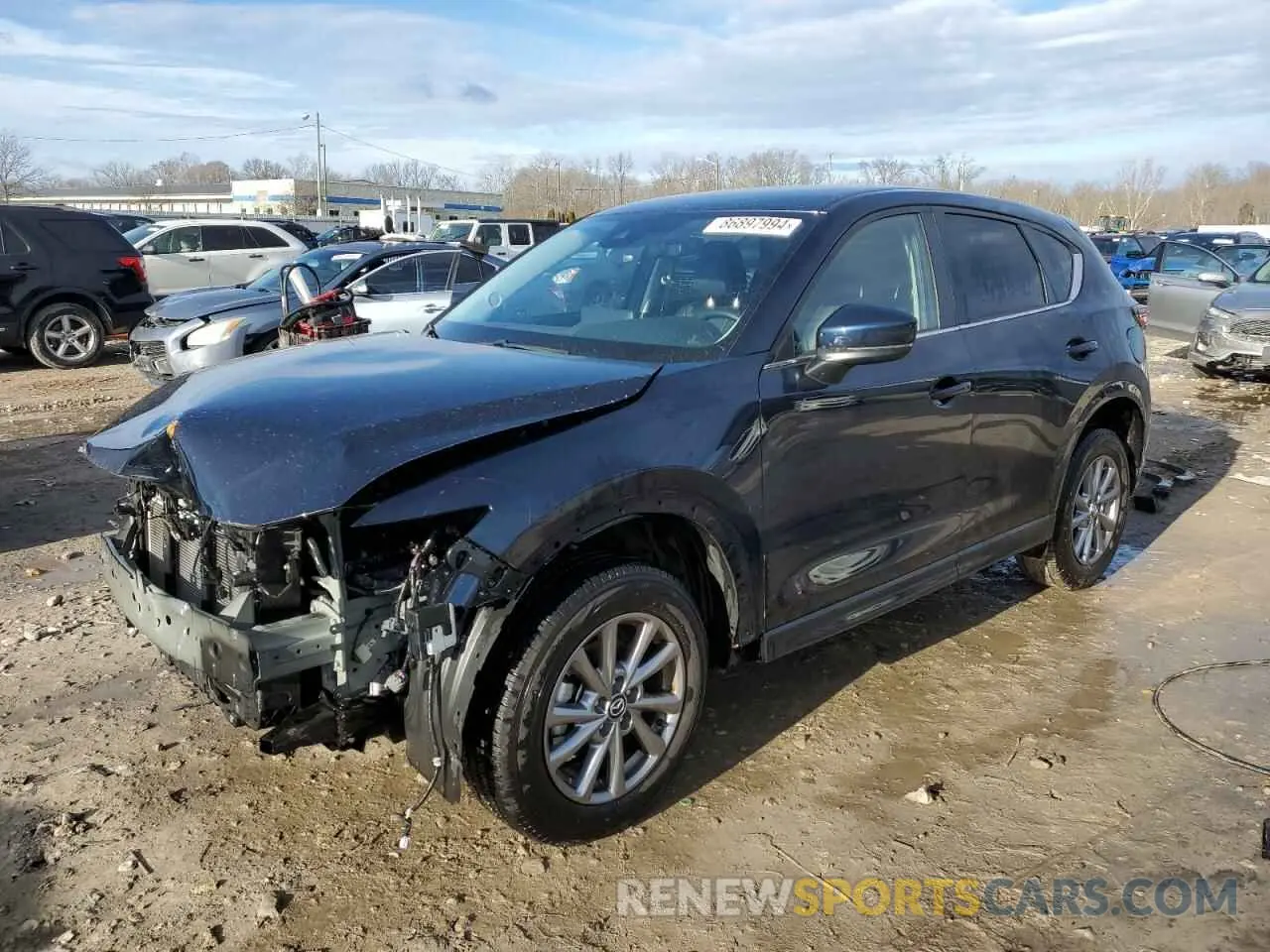 1 fotografías del automóvil dañado JM3KFBBL0R0451797 MAZDA CX-5 SELEC 2024