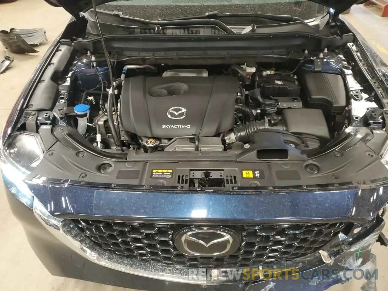 12 fotografías del automóvil dañado JM3KFBBL0R0465019 MAZDA CX-5 SELEC 2024