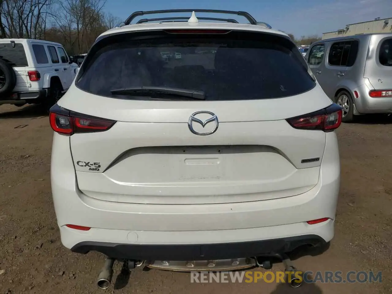 6 fotografías del automóvil dañado JM3KFBBL0R0524487 MAZDA CX-5 SELEC 2024