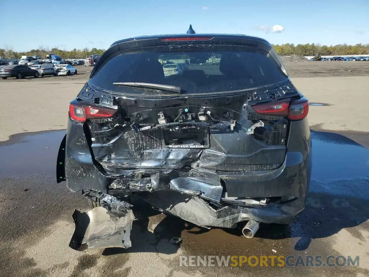 6 fotografías del automóvil dañado JM3KFBBL0R0536106 MAZDA CX-5 SELEC 2024