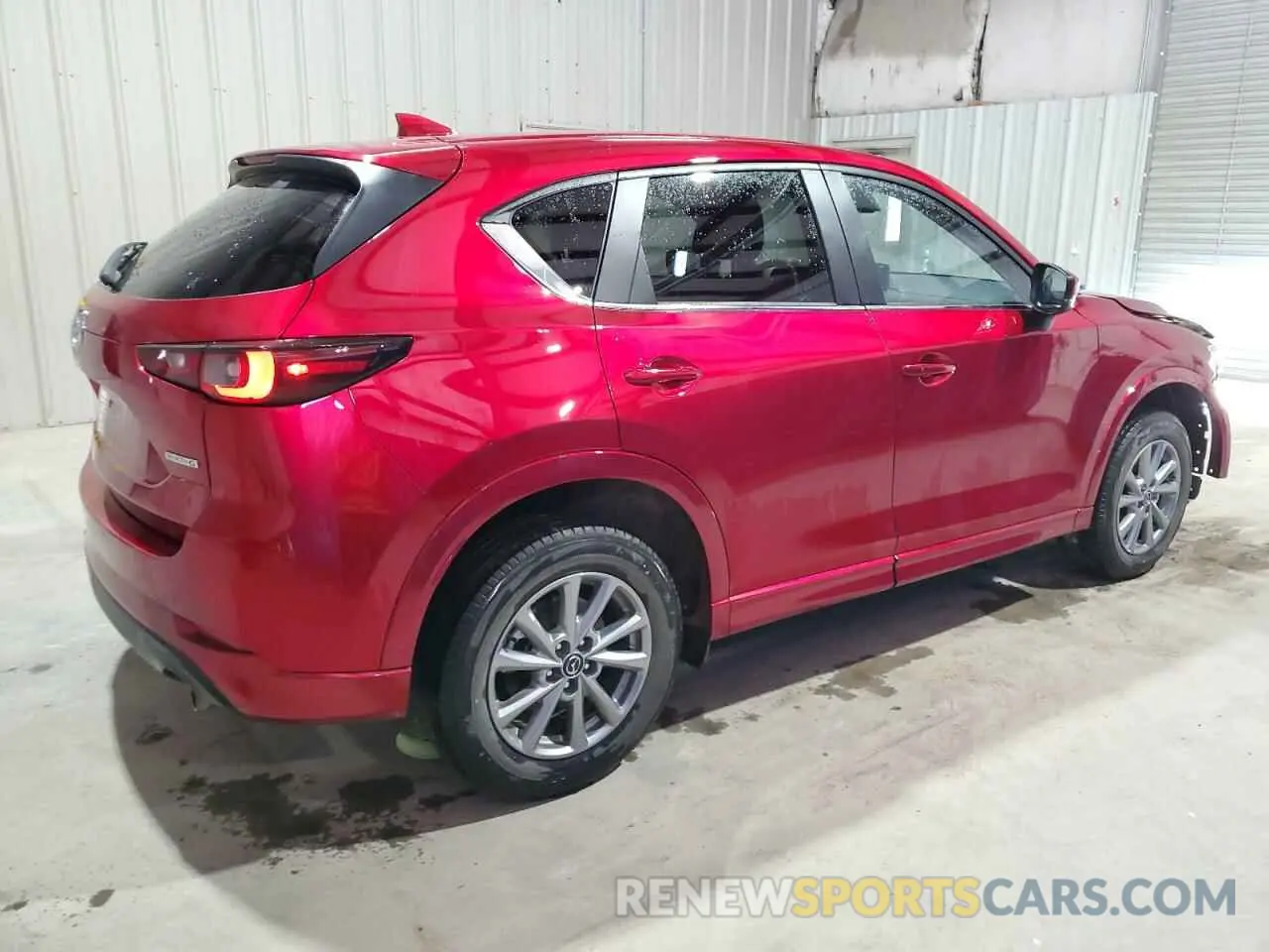 3 fotografías del automóvil dañado JM3KFBBL3R0465497 MAZDA CX-5 SELEC 2024