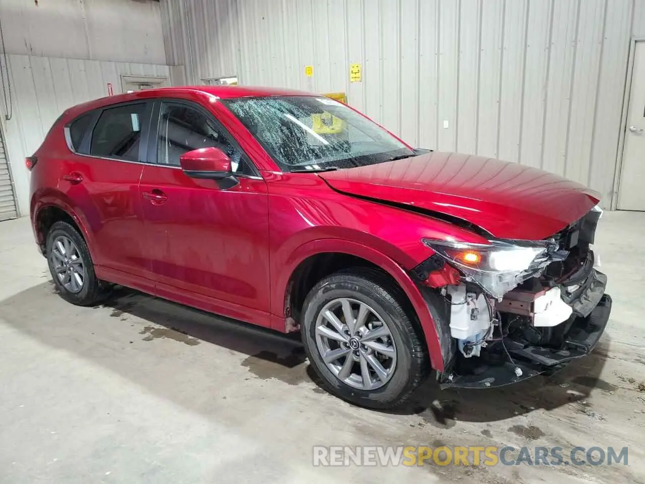 4 fotografías del automóvil dañado JM3KFBBL3R0465497 MAZDA CX-5 SELEC 2024