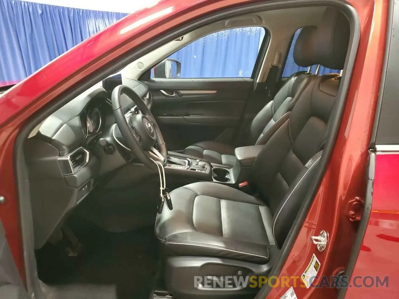 7 fotografías del automóvil dañado JM3KFBBL3R0465497 MAZDA CX-5 SELEC 2024