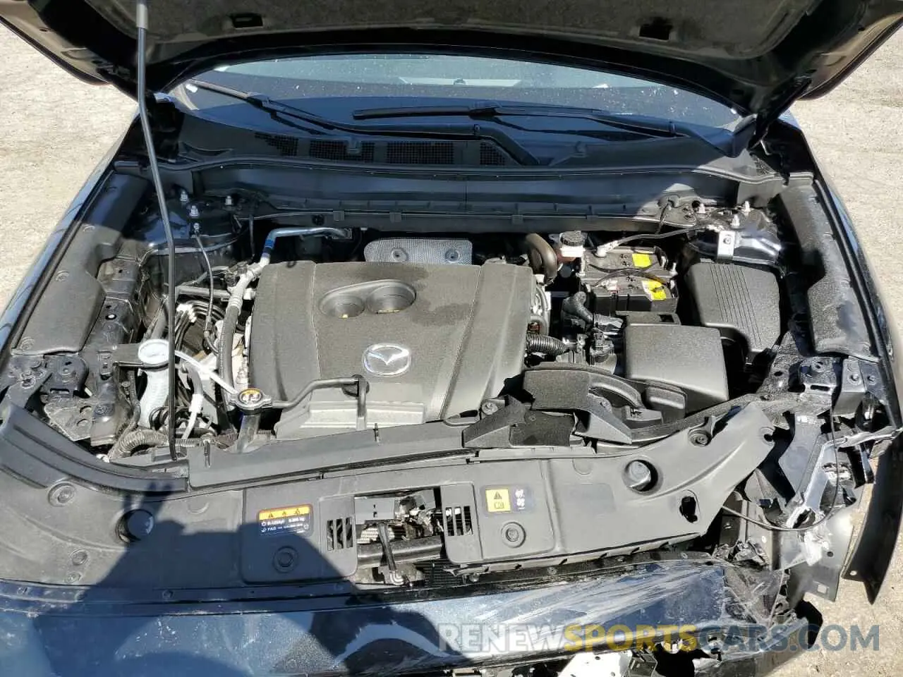 12 fotografías del automóvil dañado JM3KFBBL6R0482441 MAZDA CX-5 SELEC 2024