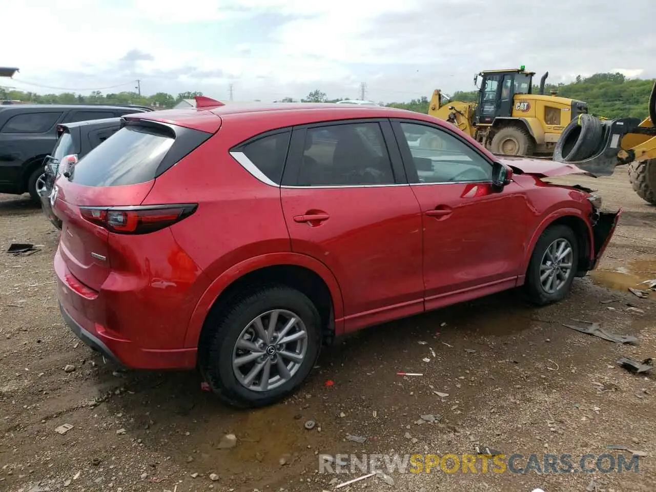 3 fotografías del automóvil dañado JM3KFBBL7R0412012 MAZDA CX-5 SELEC 2024