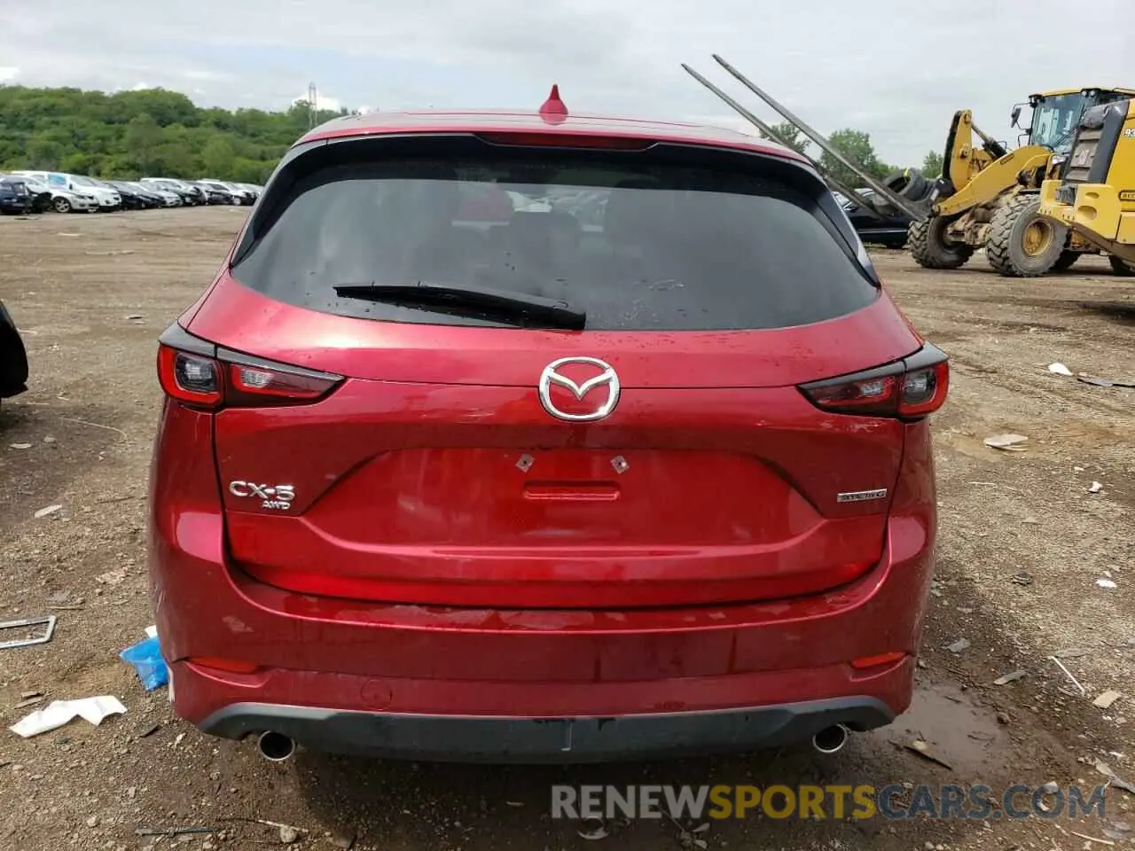 6 fotografías del automóvil dañado JM3KFBBL7R0412012 MAZDA CX-5 SELEC 2024