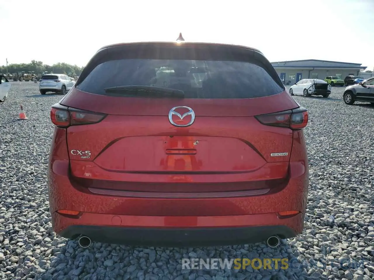 6 fotografías del automóvil dañado JM3KFBBL8R0498902 MAZDA CX-5 SELEC 2024