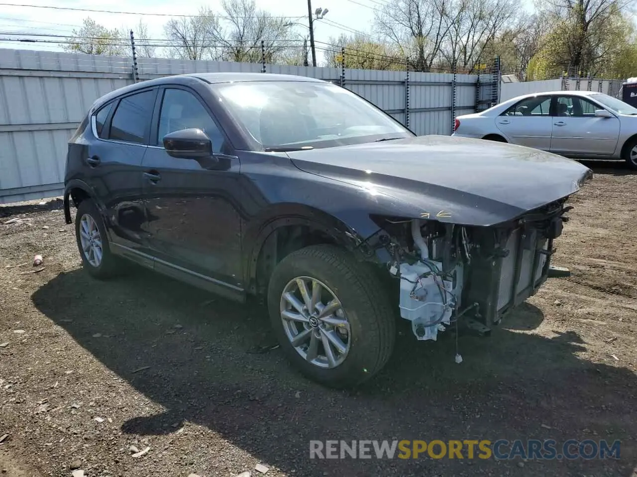 4 fotografías del automóvil dañado JM3KFBBL8R0512801 MAZDA CX-5 SELEC 2024