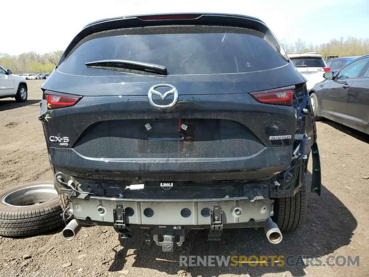 6 fotografías del automóvil dañado JM3KFBBL8R0512801 MAZDA CX-5 SELEC 2024