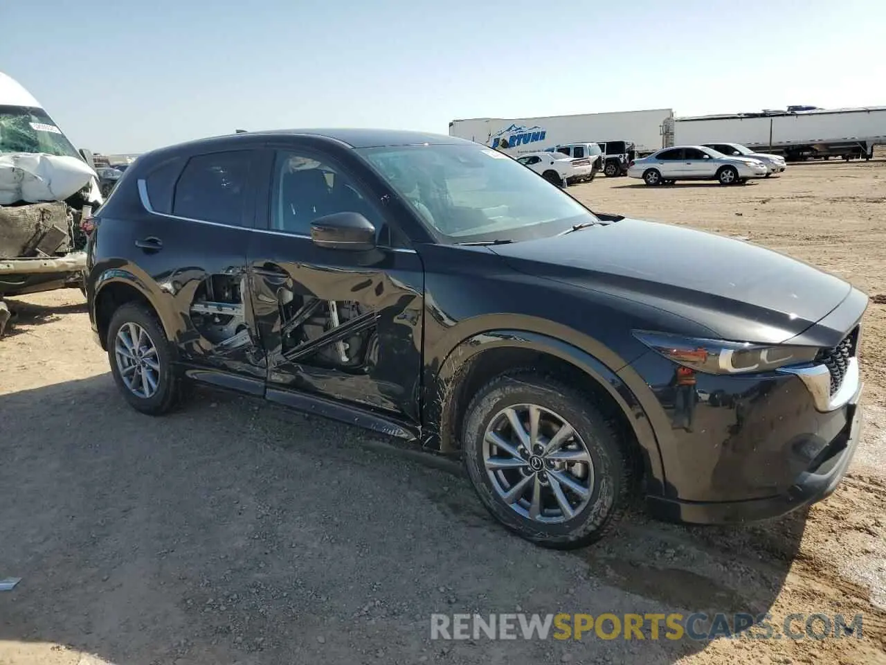 4 fotografías del automóvil dañado JM3KFBBL9R0416532 MAZDA CX-5 SELEC 2024