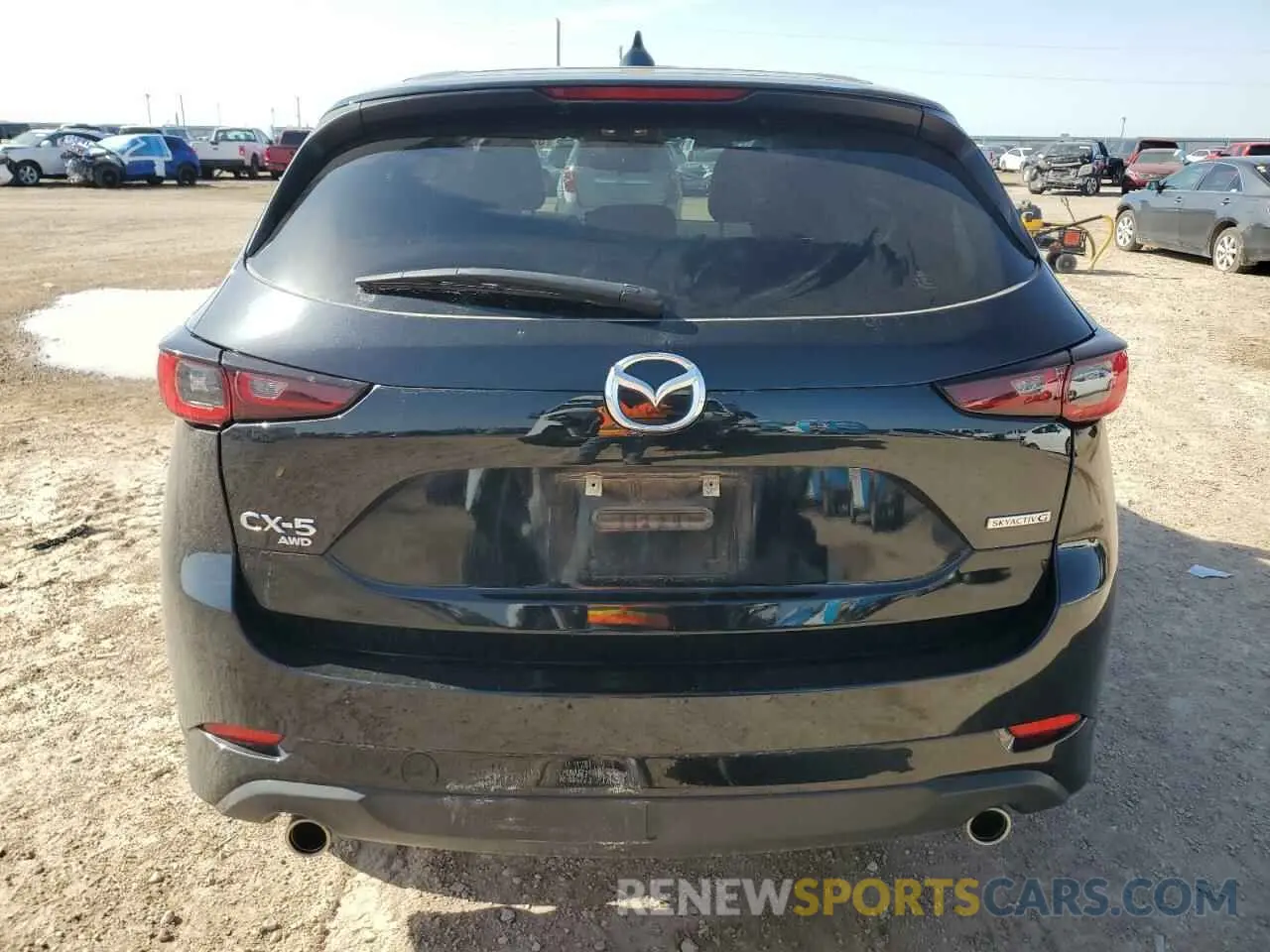 6 fotografías del automóvil dañado JM3KFBBL9R0416532 MAZDA CX-5 SELEC 2024