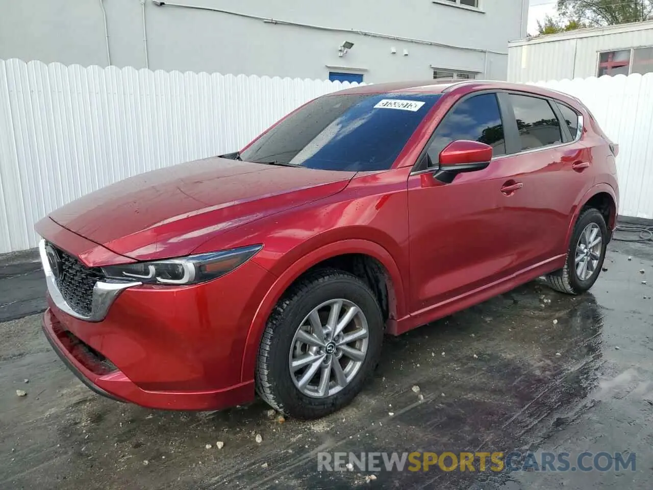 1 fotografías del automóvil dañado JM3KFBBLXR0447837 MAZDA CX-5 SELEC 2024