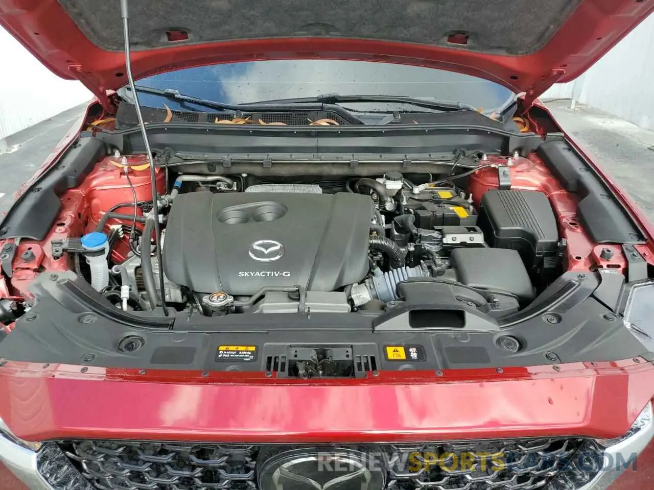 12 fotografías del automóvil dañado JM3KFBBLXR0447837 MAZDA CX-5 SELEC 2024