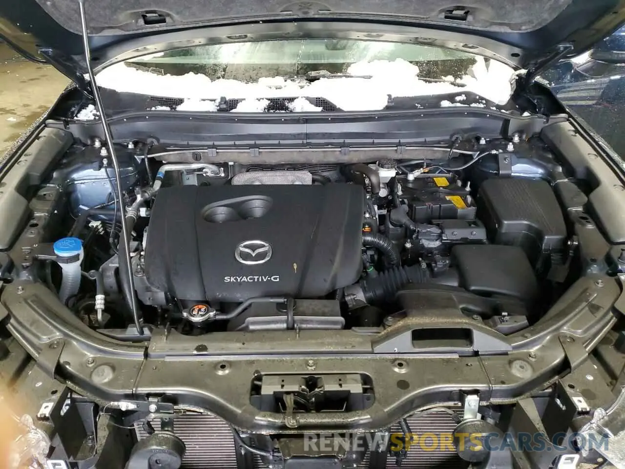 12 fotografías del automóvil dañado JM3KFBBLXR0451323 MAZDA CX-5 SELEC 2024