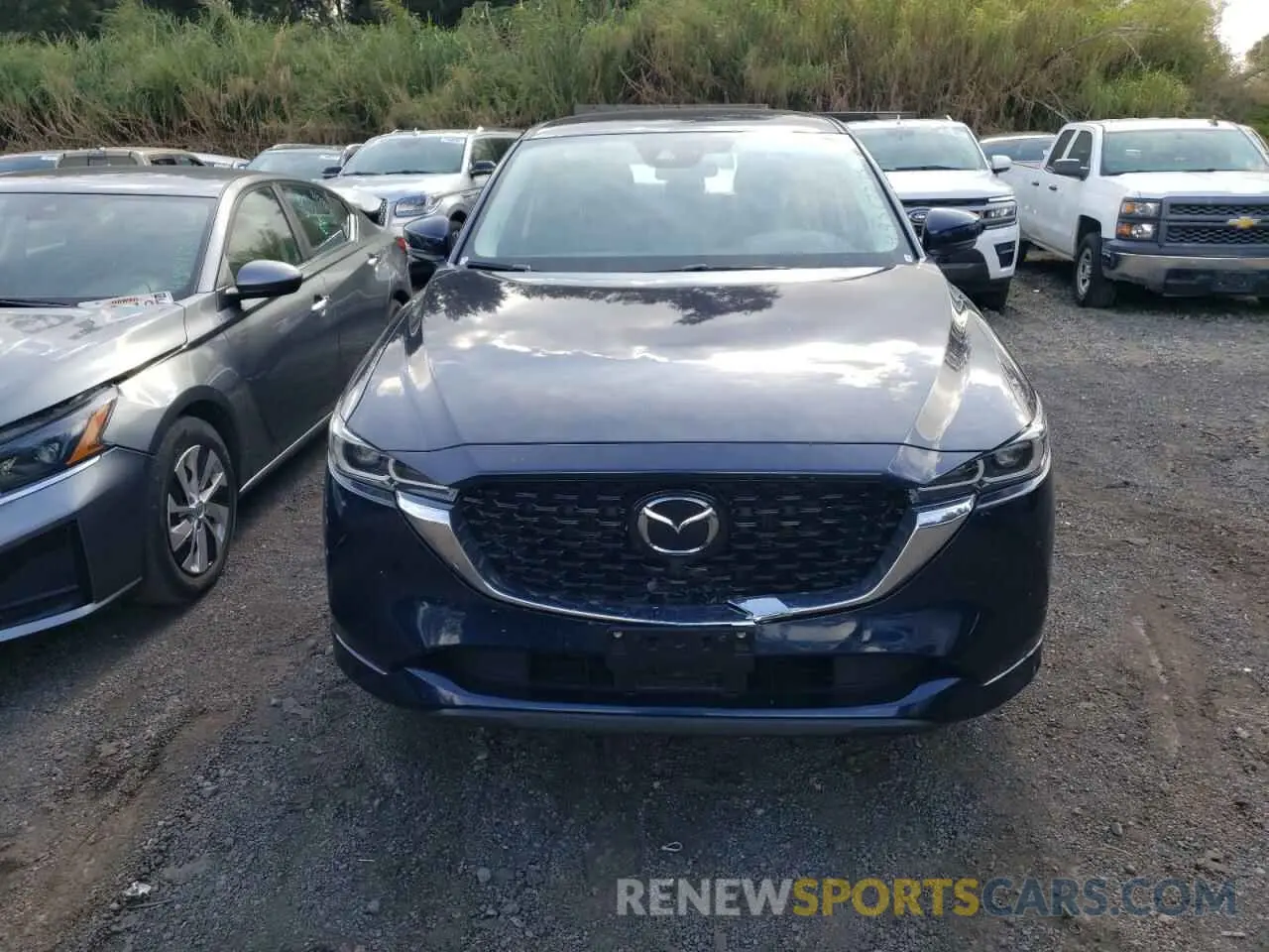5 fotografías del automóvil dañado JM3KFBBLXR0482281 MAZDA CX-5 SELEC 2024