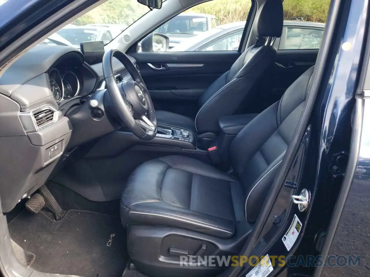 7 fotografías del automóvil dañado JM3KFBBLXR0482281 MAZDA CX-5 SELEC 2024