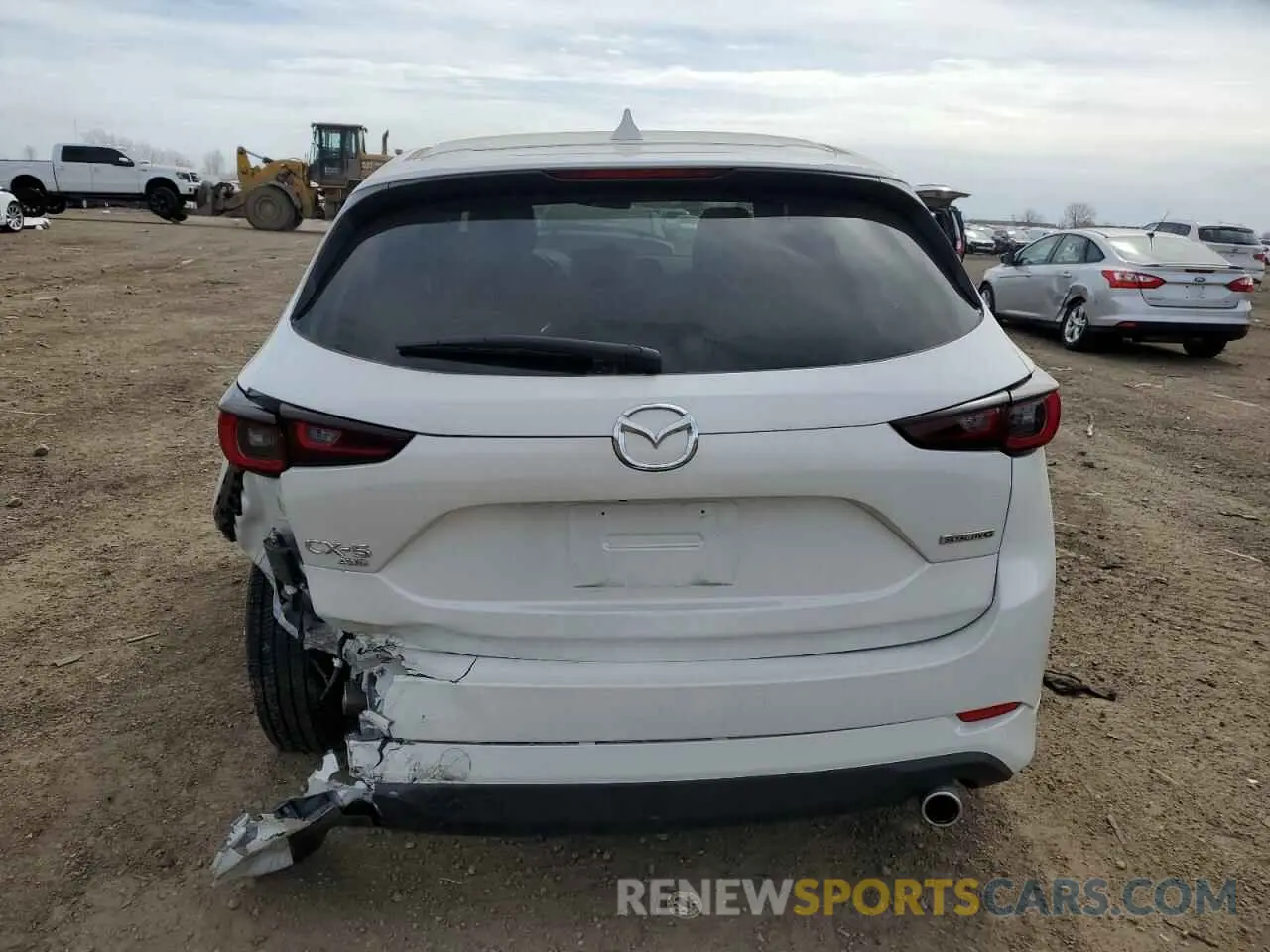 6 fotografías del automóvil dañado JM3KFBBLXR0482474 MAZDA CX-5 SELEC 2024