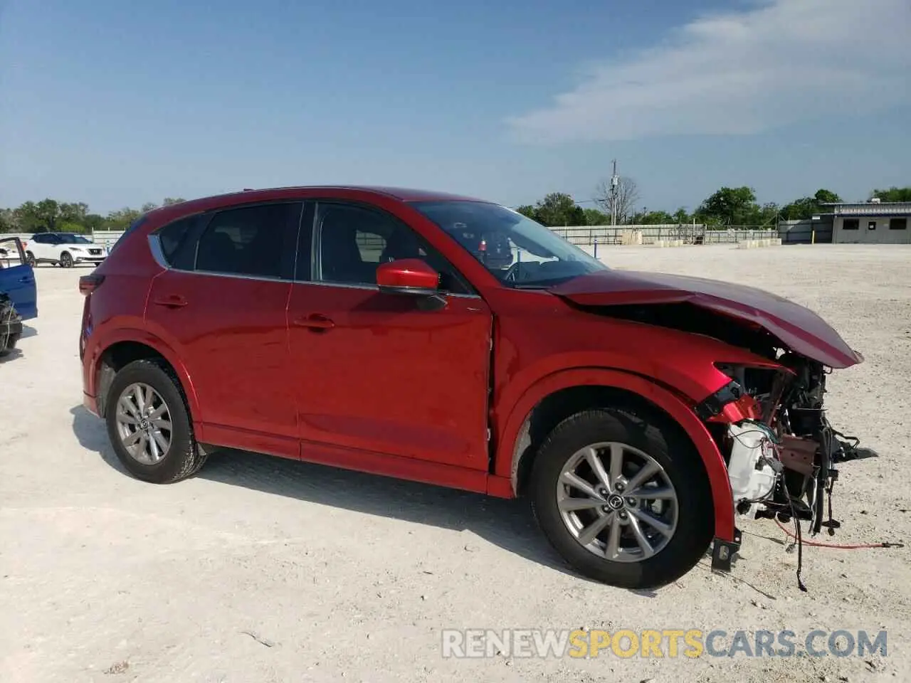4 fotografías del automóvil dañado JM3KFBBLXR0485648 MAZDA CX-5 SELEC 2024