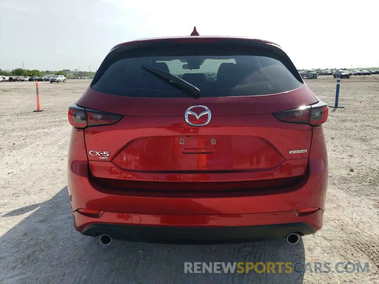6 fotografías del automóvil dañado JM3KFBBLXR0485648 MAZDA CX-5 SELEC 2024